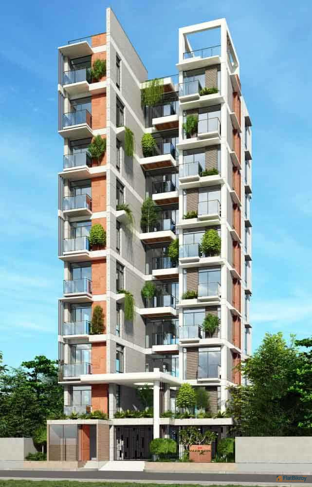 1950 sft flat for sale, Bashundhara j block