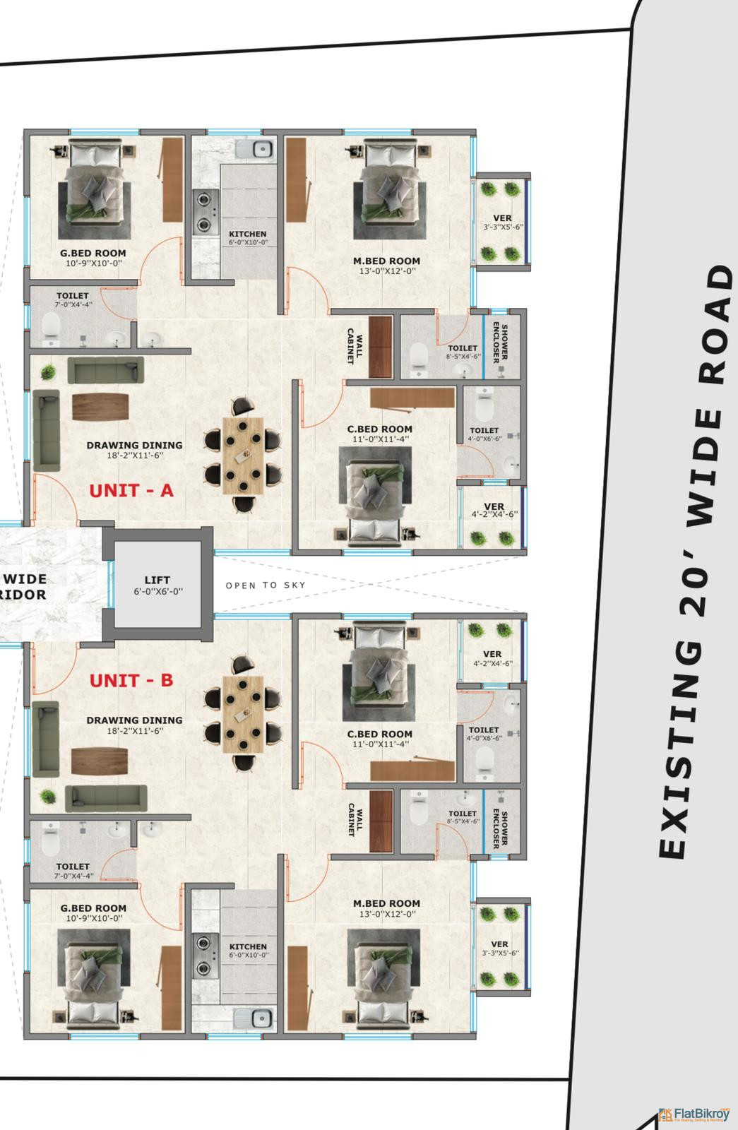 Flat Booking Cholce….